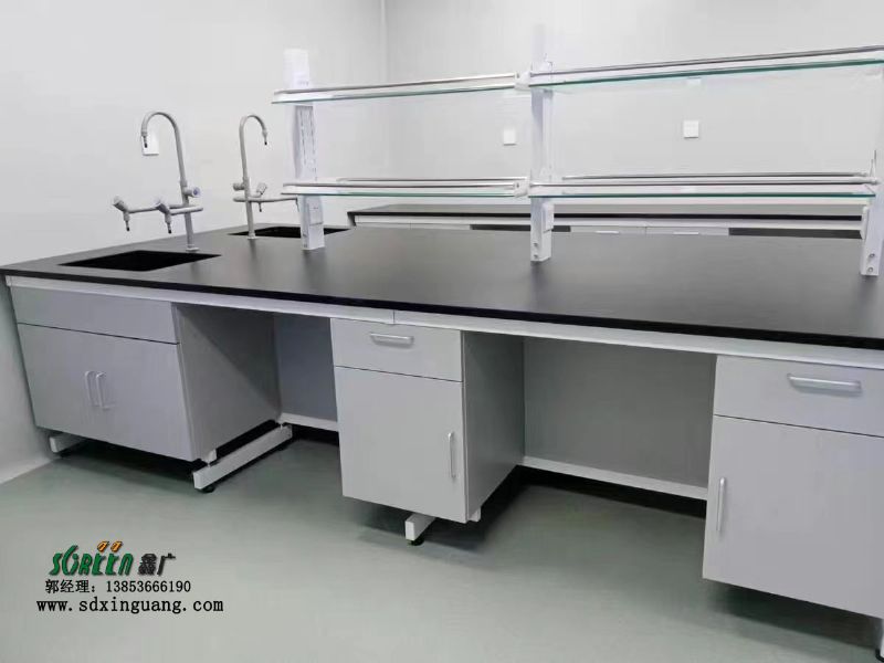 山东实验室设备钢木实验台理化板试验台实验桌
